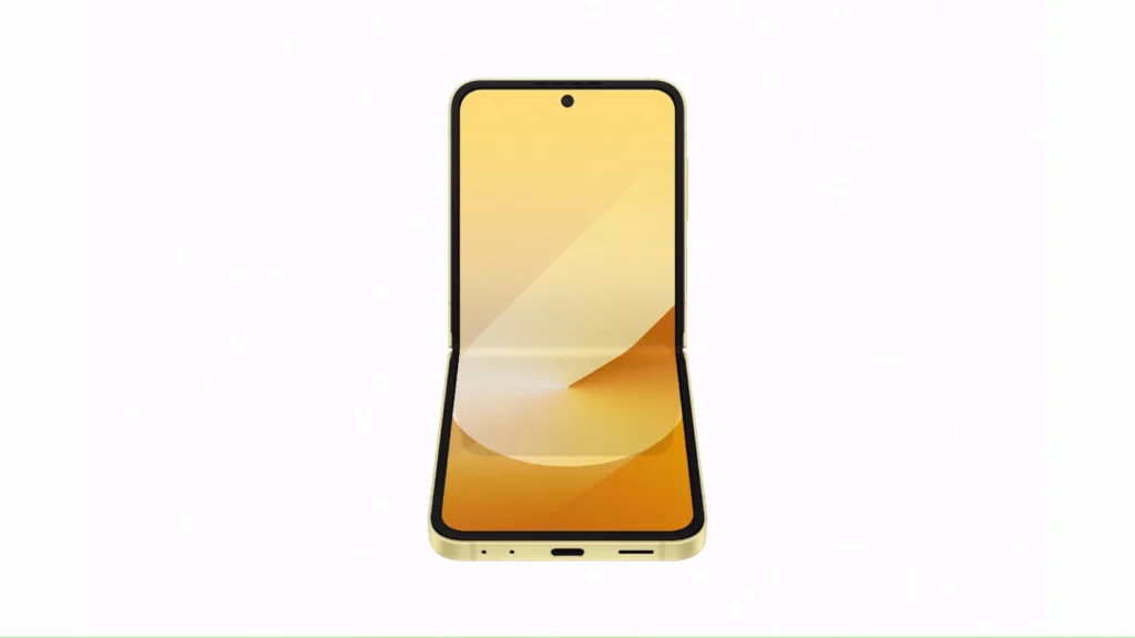 Samsung Galaxy Z Flip 6 Yellow 2