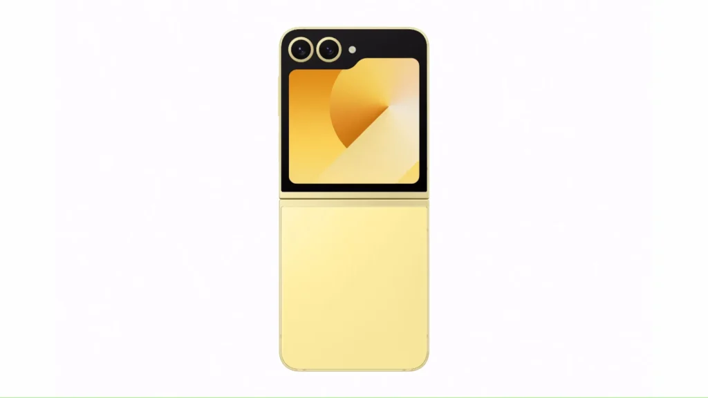 Samsung Galaxy Z Flip 6 Yellow 3