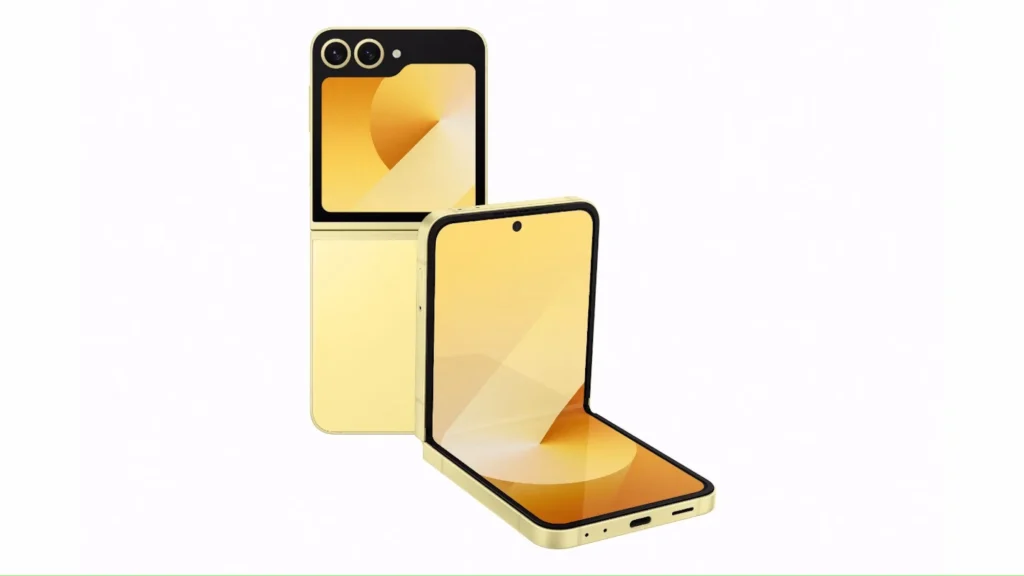 Samsung Galaxy Z Flip 6 Yellow 4