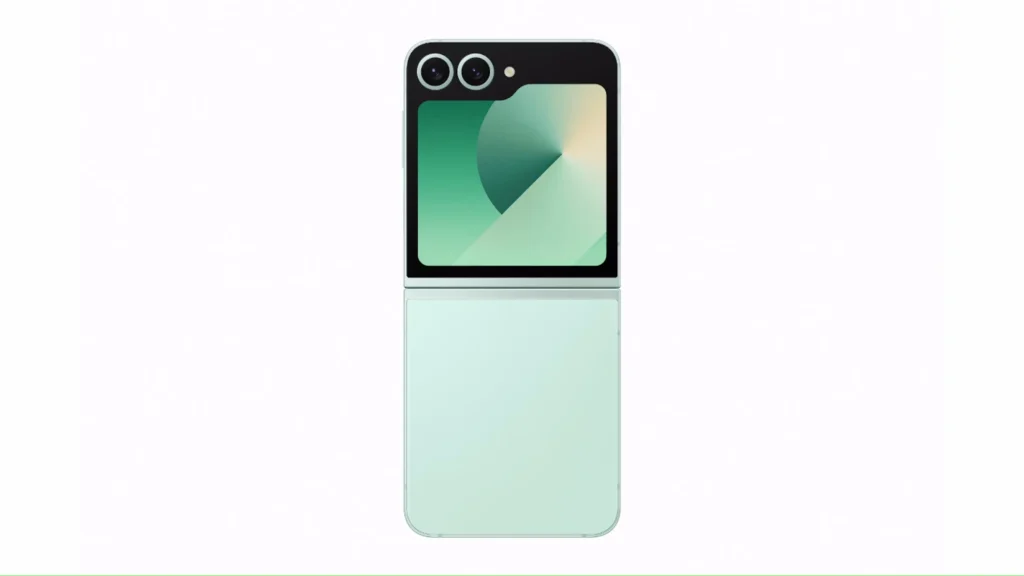 Samsung Galaxy Z Flip 6 green 3